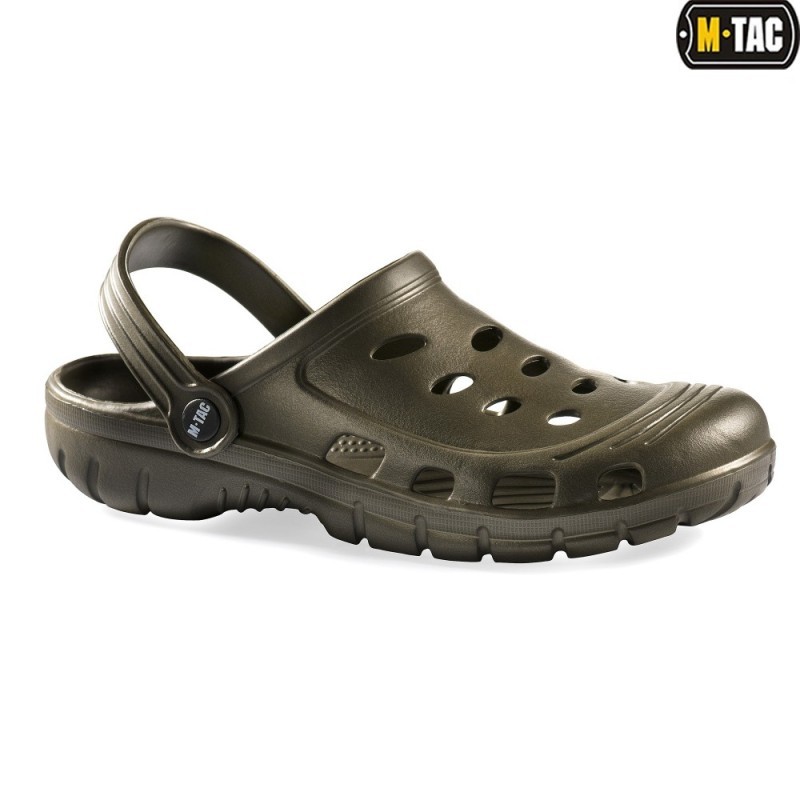 Sandále gumové M-Tac Clogs - olivové, 41