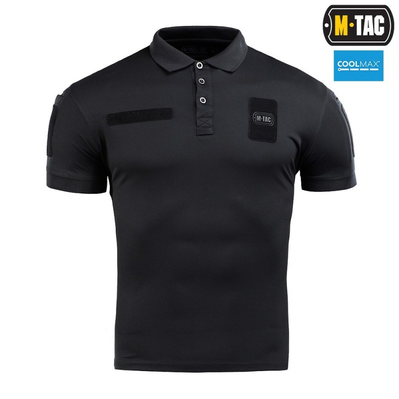 Polokošeľa M-Tac Elite Tactical Coolmax - čierna, XS Polokošeľa M-Tac Elite Tactical Coolmax - čierna, XS