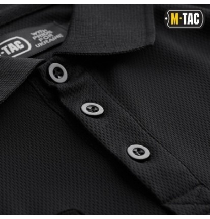 Polokošeľa M-Tac Elite Tactical Coolmax - čierna, XS
