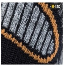 Ponožky M-Tac Polar Merino 40 % - sivé-oranžové, 35-38