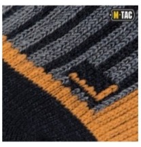 Ponožky M-Tac Polar Merino 40 % - sivé-oranžové, 35-38