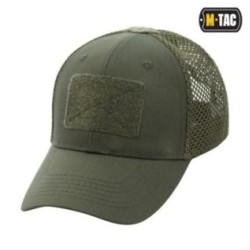 Šiltovka M-Tac Mesh Flex Ripstop Baseball Velcro - olivová, S/M