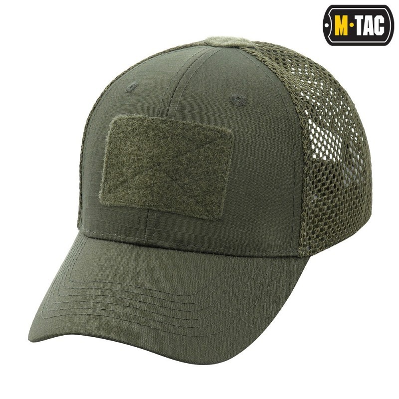 Šiltovka M-Tac Mesh Flex Ripstop Baseball Velcro - olivová, S/M Šiltovka M-Tac Mesh Flex Ripstop Baseball Velcro - olivová, S/M