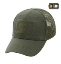Šiltovka M-Tac Mesh Flex Ripstop Baseball Velcro - olivová, S/M