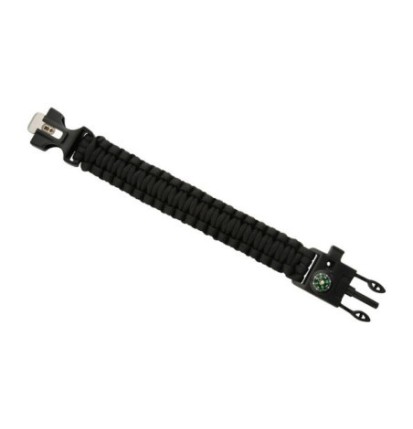 Náramok para M-Tac Paracord Multi - čierny, M