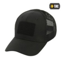 Šiltovka M-Tac Mesh Flex Ripstop Baseball Velcro - čierna, S/M