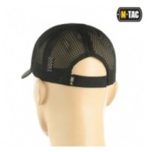 Šiltovka M-Tac Mesh Flex Ripstop Baseball Velcro - čierna, S/M