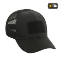 Šiltovka M-Tac Mesh Flex Ripstop Baseball Velcro - čierna, S/M