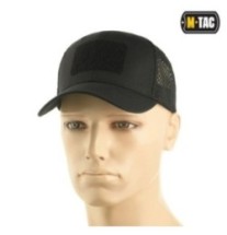 Šiltovka M-Tac Mesh Flex Ripstop Baseball Velcro - čierna, S/M