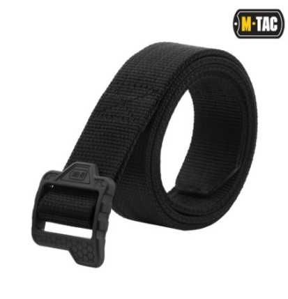 Opasok taktický M-Tac Double Duty Hex - čierny, 3XL