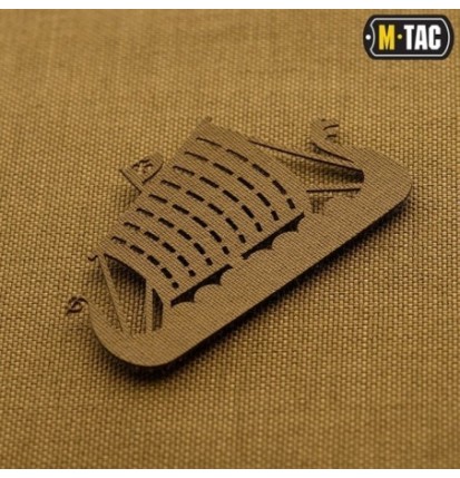 Nášivka M-Tac Drakkar Laser Cut - coyote