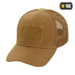 Šiltovka M-Tac Mesh Flex Ripstop Baseball Velcro - coyote, S/M