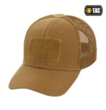 Šiltovka M-Tac Mesh Flex Ripstop Baseball Velcro - coyote, S/M