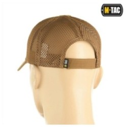 Šiltovka M-Tac Mesh Flex Ripstop Baseball Velcro - coyote, S/M