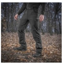 Nohavice M-Tac Soft Shell Winter - čierne, XS