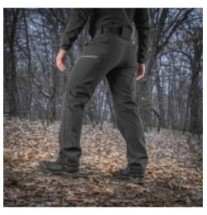 Nohavice M-Tac Soft Shell Winter - čierne, XS