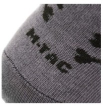 Ľahké letné ponožky M-Tac Pirate Skull Lower - sivé, 43-46