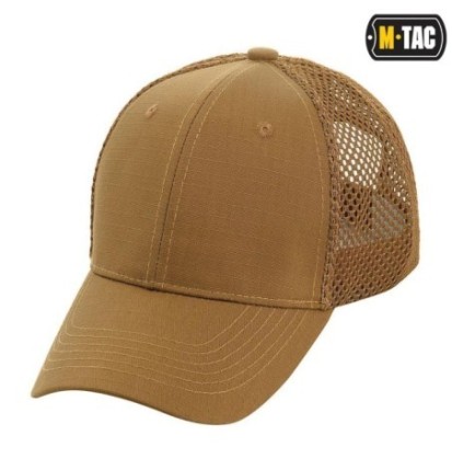 Šiltovka M-Tac Mesh Flex Ripstop Baseball - coyote, S/M