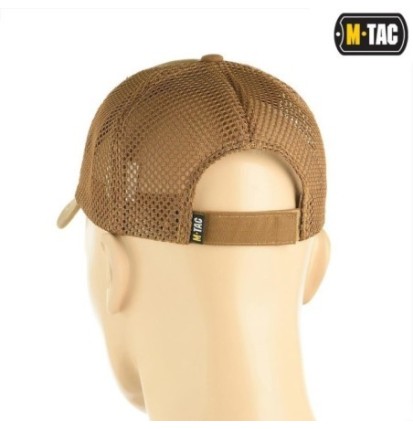 Šiltovka M-Tac Mesh Flex Ripstop Baseball - coyote, S/M