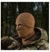 Čiapka zimná M-Tac Fleece Helmet Liner Rip-Stop - coyote, S