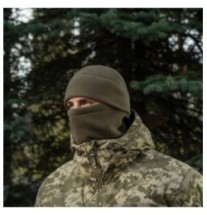 Kulich M-Tac Watch Cap Elite Fleece Slimtex 320 - tmavo olivový, S