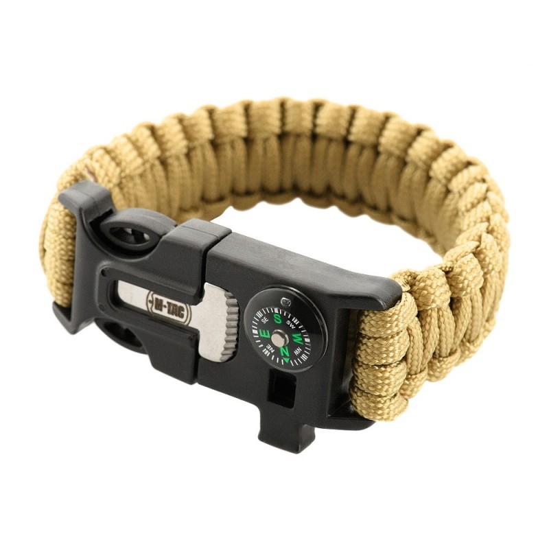 Náramok para M-Tac Paracord Multi - coyote, M Náramok para M-Tac Paracord Multi - coyote, M