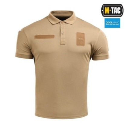 Polokošeľa M-Tac Elite Tactical Coolmax - coyote, XS