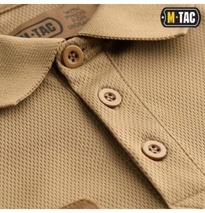 Polokošeľa M-Tac Elite Tactical Coolmax - coyote, XS