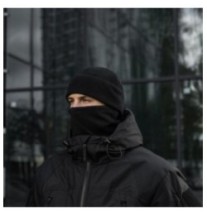 Kulich M-Tac Watch Cap Elite Fleece Slimtex 320 - čierny, S