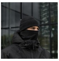 Kulich M-Tac Watch Cap Elite Fleece Slimtex 320 - čierny, S