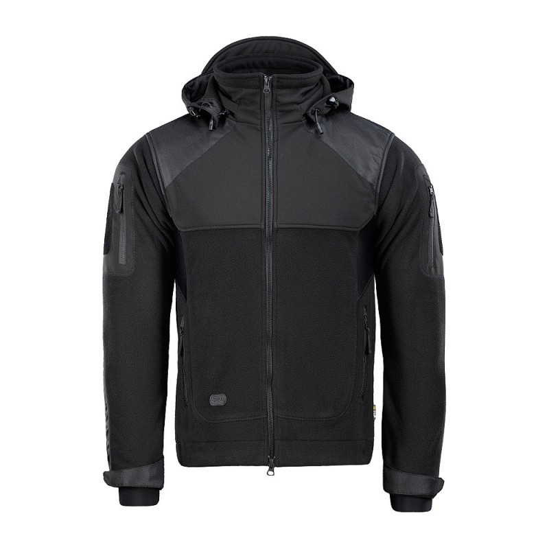 Bunda M-Tac Norman Windblock Fleece - čierna, XXL Bunda M-Tac Norman Windblock Fleece - čierna, XXL