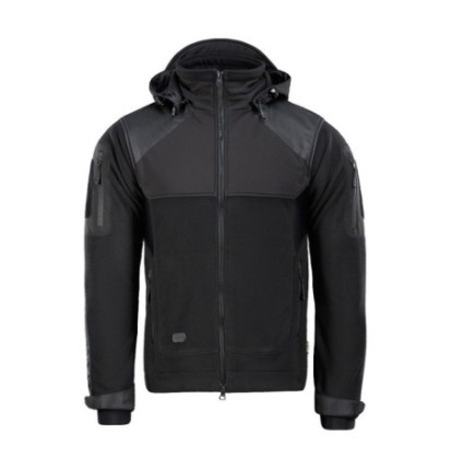 Bunda M-Tac Norman Windblock Fleece - čierna, XXL