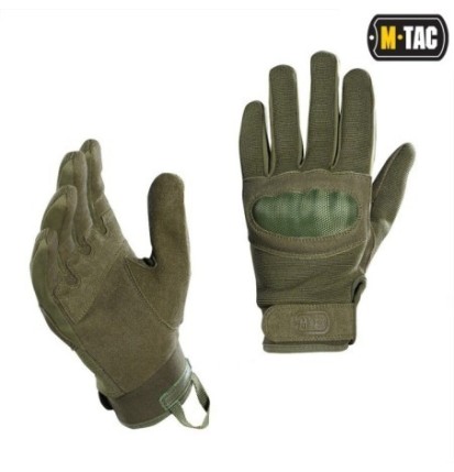 Rukavice taktické M-Tac Assault Tactical Mk.3 Full - olivové