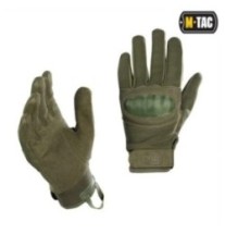 Rukavice taktické M-Tac Assault Tactical Mk.3 Full - olivové, S