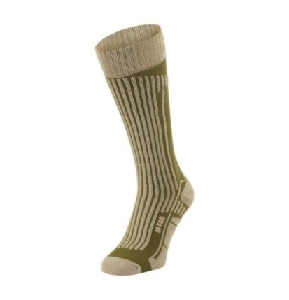 Podkolienky M-Tac Coolmax 75 % Long - olivové-coyote, 39-42