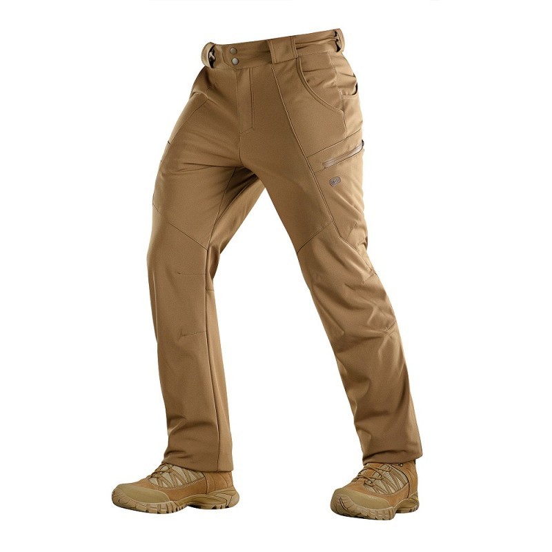 Nohavice M-Tac Soft Shell Winter - coyote, XS Nohavice M-Tac Soft Shell Winter - coyote, XS