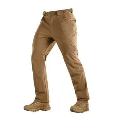 Nohavice M-Tac Soft Shell Winter - coyote, XS