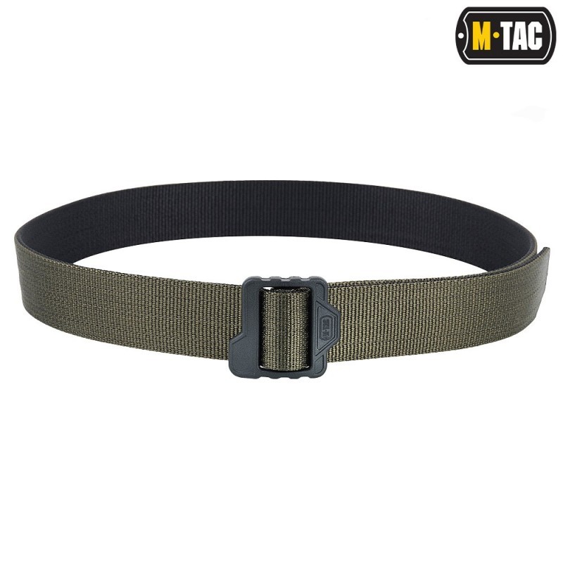 Opasok M-Tac Double Duty Tactical Belt - olivový-čierny, XXL