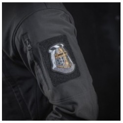 Nášivka M-Tac Topfhelm - strieborná