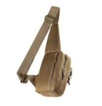 Batoh cez rameno M-Tac Bag Shoulder Chest Velcro - coyote