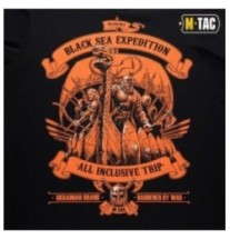 Tričko s potlačou M-Tac Black Sea Expedition - čierne, L