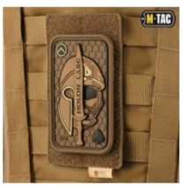 Panel na nášivky pre Molle väzbu M-Tac Morale Patches 8x13,5 - coyote