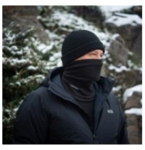 Nákrčník M-Tac Scarf Polartec - čierny
