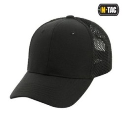 Šiltovka M-Tac Mesh Flex Ripstop Baseball - čierna, S/M