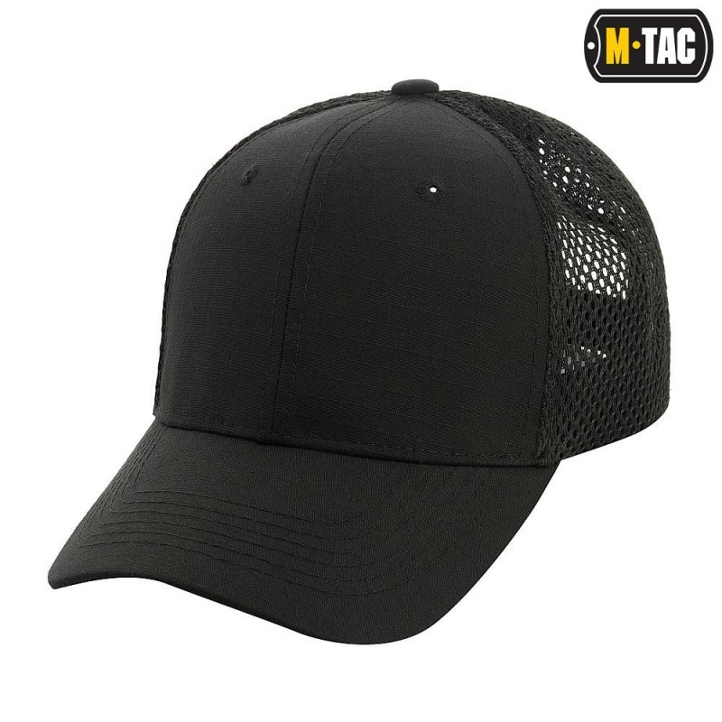 Šiltovka M-Tac Mesh Flex Ripstop Baseball - čierna, S/M Šiltovka M-Tac Mesh Flex Ripstop Baseball - čierna, S/M
