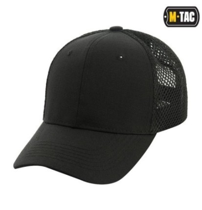 Šiltovka M-Tac Mesh Flex Ripstop Baseball - čierna, S/M