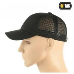Šiltovka M-Tac Mesh Flex Ripstop Baseball - čierna, S/M