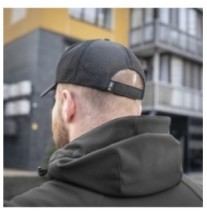 Šiltovka M-Tac Mesh Flex Ripstop Baseball - čierna, S/M