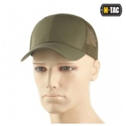Šiltovka M-Tac Mesh Flex Ripstop Baseball - ranger green, S/M