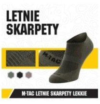 Ľahké letné ponožky M-Tac Light Summer Socks - olivové, 39-42